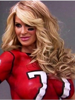 Long Brown Kim Zolciak Wigs