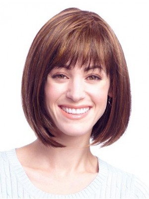 Beautiful Chin Length Huamn Hair Wigs