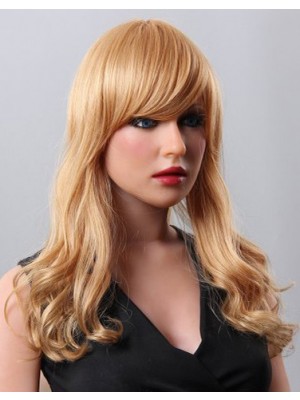 Suitable Long Wavy Remy Human Hair Wigs
