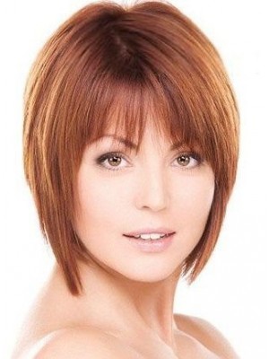 Gorgeous Short Straight Human Hair Wig