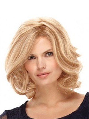 Perfect Wavy Medium Length Synthetic Wigs