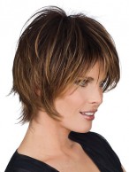 Short Sassy Shage Human Hair Wig