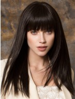 Human Hair Black Lace Wig