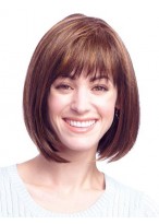 Beautiful Chin Length Huamn Hair Wigs 