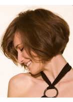 Natural Bob Straight Full Lace Wig 