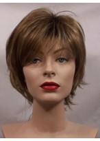 Style Short Straight Synthetic Wigs 