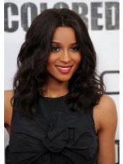 Ciara Wavy Lace Front African American Wigs