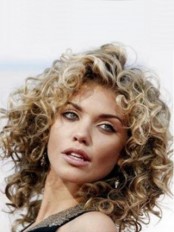 Wholesome Curly Remy Hair Lace Front Wigs