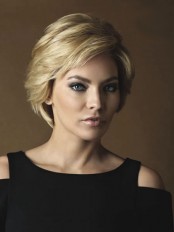 Amazing Short Layered Remy Hair Wigs