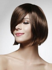 Gorgeous Human Hair Capless Bob Wig