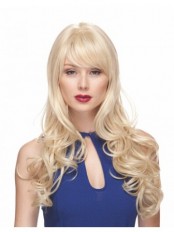 Suitable Long Wavy Remy Human Hair Wigs