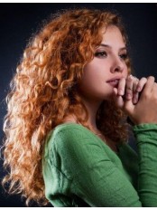 Pretty Long Loose Wavy Human Hair Wig