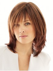 Hot Sale Layered Shoulder Length Synthetic Wigs