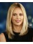 Charlize Theron Long Straight Lace Front Human Hair Wig