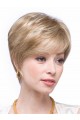 Short Textured Human Hair Wig