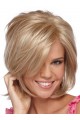 Shoulder Length Layered Cut with Bangs Wig